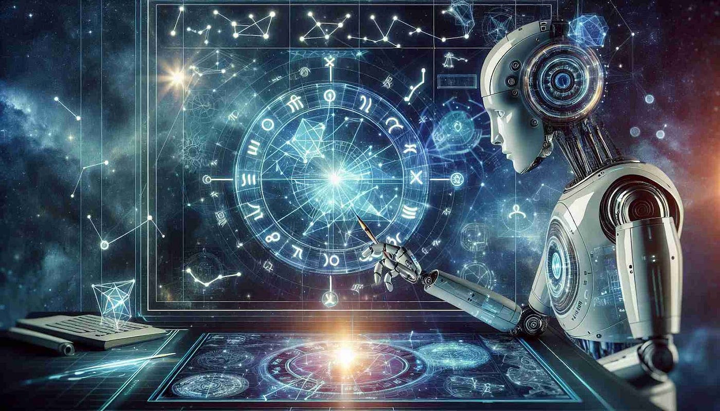 Astroo AI platform interface showing birth chart, transit tools, and astrology chat features
