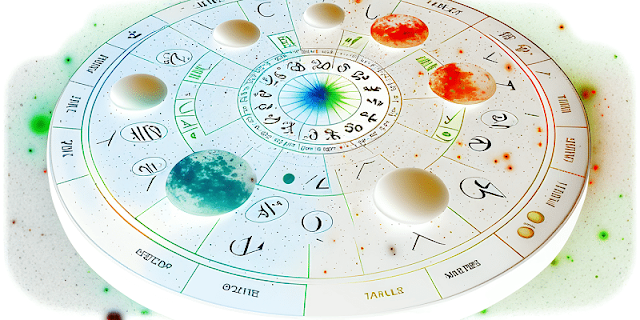 Birth chart calculator showing how to find astrological houses